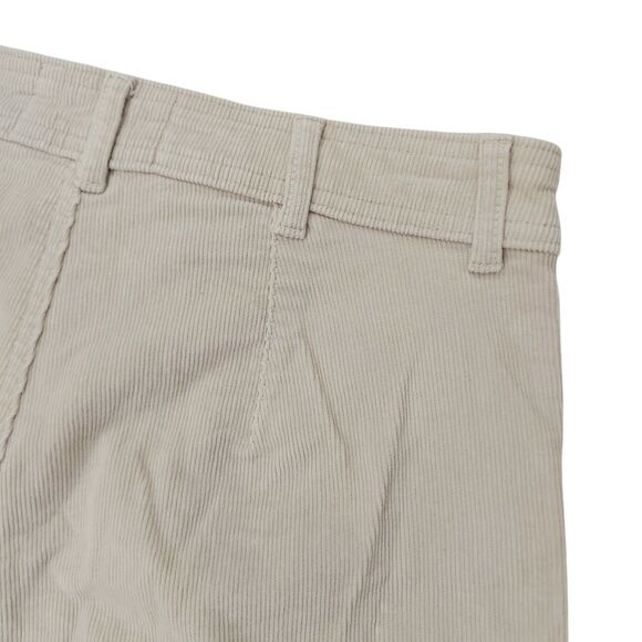Everlane Corduroy Pants Womens 4 Beige Wide Leg Festival Boho Retro Y2K - Picture 8 of 12